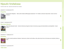 Tablet Screenshot of nipsutinhirsitalossa.blogspot.com