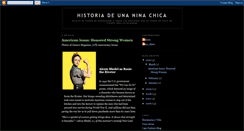 Desktop Screenshot of nina-chica.blogspot.com