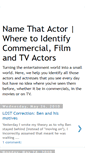 Mobile Screenshot of namethatactor.blogspot.com