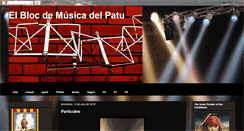 Desktop Screenshot of lamusicadelpatufet.blogspot.com