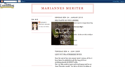 Desktop Screenshot of mariannesmeriter.blogspot.com