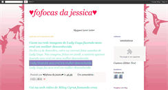 Desktop Screenshot of fofokasdajessica.blogspot.com