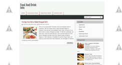 Desktop Screenshot of fooddrinkinfo.blogspot.com