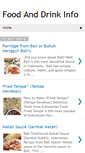 Mobile Screenshot of fooddrinkinfo.blogspot.com