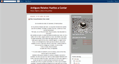 Desktop Screenshot of antiguosrelatos.blogspot.com