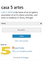 Mobile Screenshot of casa5artes.blogspot.com