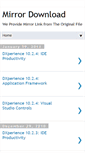 Mobile Screenshot of mirror-down.blogspot.com
