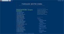 Desktop Screenshot of fundacaomestrebimba.blogspot.com