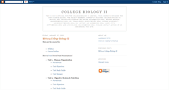 Desktop Screenshot of ecccollegebiology.blogspot.com