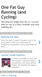 Mobile Screenshot of onefatguyrunning.blogspot.com