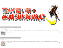 Tablet Screenshot of akatsukikurai.blogspot.com