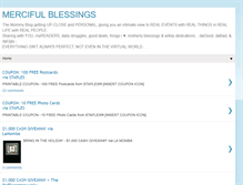 Tablet Screenshot of merciful-blessings.blogspot.com