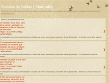 Tablet Screenshot of economiacaldas.blogspot.com