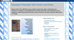 Desktop Screenshot of educacionpreescolarunasucre.blogspot.com