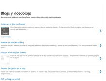 Tablet Screenshot of blogsyvideoblogs.blogspot.com