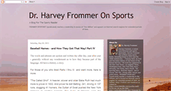 Desktop Screenshot of frommersports.blogspot.com