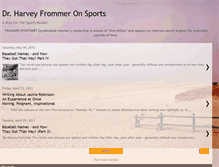 Tablet Screenshot of frommersports.blogspot.com