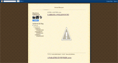 Desktop Screenshot of gerard-bacquet.blogspot.com