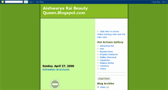 Desktop Screenshot of aishwaryaraibeautyqueen.blogspot.com