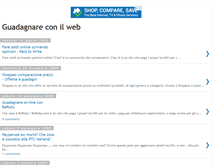 Tablet Screenshot of guadagnareconilweb.blogspot.com