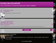 Tablet Screenshot of echelonecuador.blogspot.com