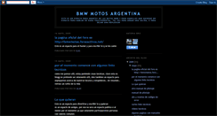 Desktop Screenshot of bmwmotosargentina.blogspot.com