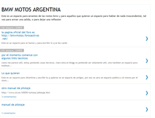 Tablet Screenshot of bmwmotosargentina.blogspot.com