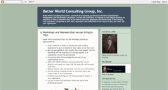 Desktop Screenshot of betterworldconsulting.blogspot.com