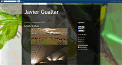 Desktop Screenshot of javierguallar.blogspot.com