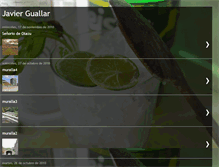 Tablet Screenshot of javierguallar.blogspot.com