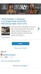 Mobile Screenshot of pacquiaovsbradleylive-stream.blogspot.com