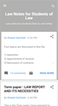 Mobile Screenshot of notes-law.blogspot.com