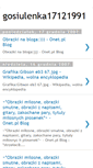 Mobile Screenshot of gosiulenka.blogspot.com