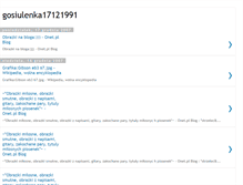 Tablet Screenshot of gosiulenka.blogspot.com