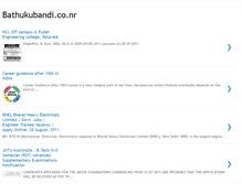 Tablet Screenshot of bathukubandi.blogspot.com