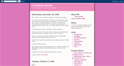 Desktop Screenshot of datelesswonder.blogspot.com