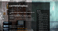 Desktop Screenshot of carmenshopbuy.blogspot.com