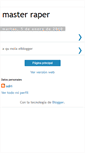 Mobile Screenshot of masterraper-adri.blogspot.com