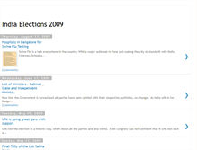 Tablet Screenshot of indiaelects2009.blogspot.com