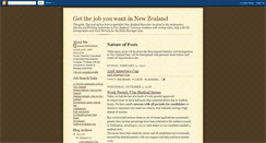 Desktop Screenshot of nzautojob.blogspot.com