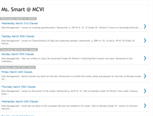 Tablet Screenshot of mssmartsclass.blogspot.com