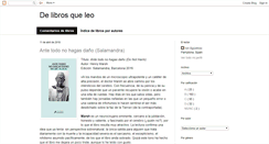 Desktop Screenshot of delibrosqueleo.blogspot.com
