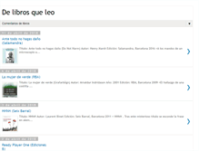 Tablet Screenshot of delibrosqueleo.blogspot.com