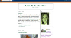 Desktop Screenshot of magensblogspot.blogspot.com