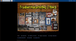 Desktop Screenshot of frankiethaluckydog.blogspot.com