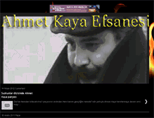 Tablet Screenshot of ahmetkayaefsanesi.blogspot.com