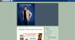 Desktop Screenshot of cristianoronaldo-com.blogspot.com