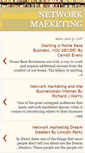 Mobile Screenshot of networkmaeketing.blogspot.com