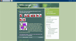 Desktop Screenshot of gaby-yohana.blogspot.com