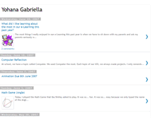 Tablet Screenshot of gaby-yohana.blogspot.com